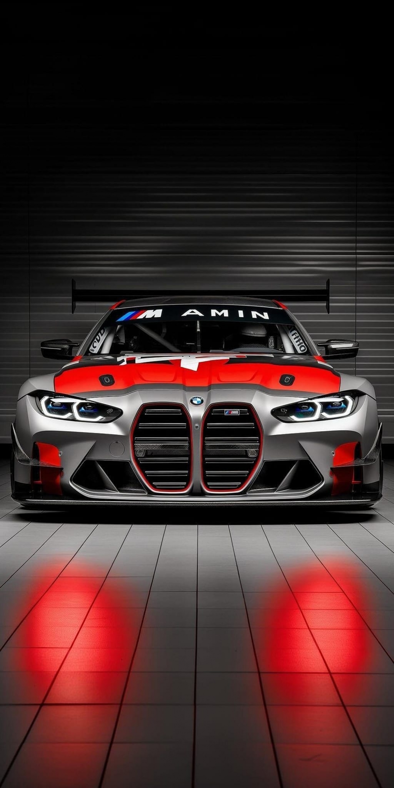 Bmw M From Front iPhone Wallpaper