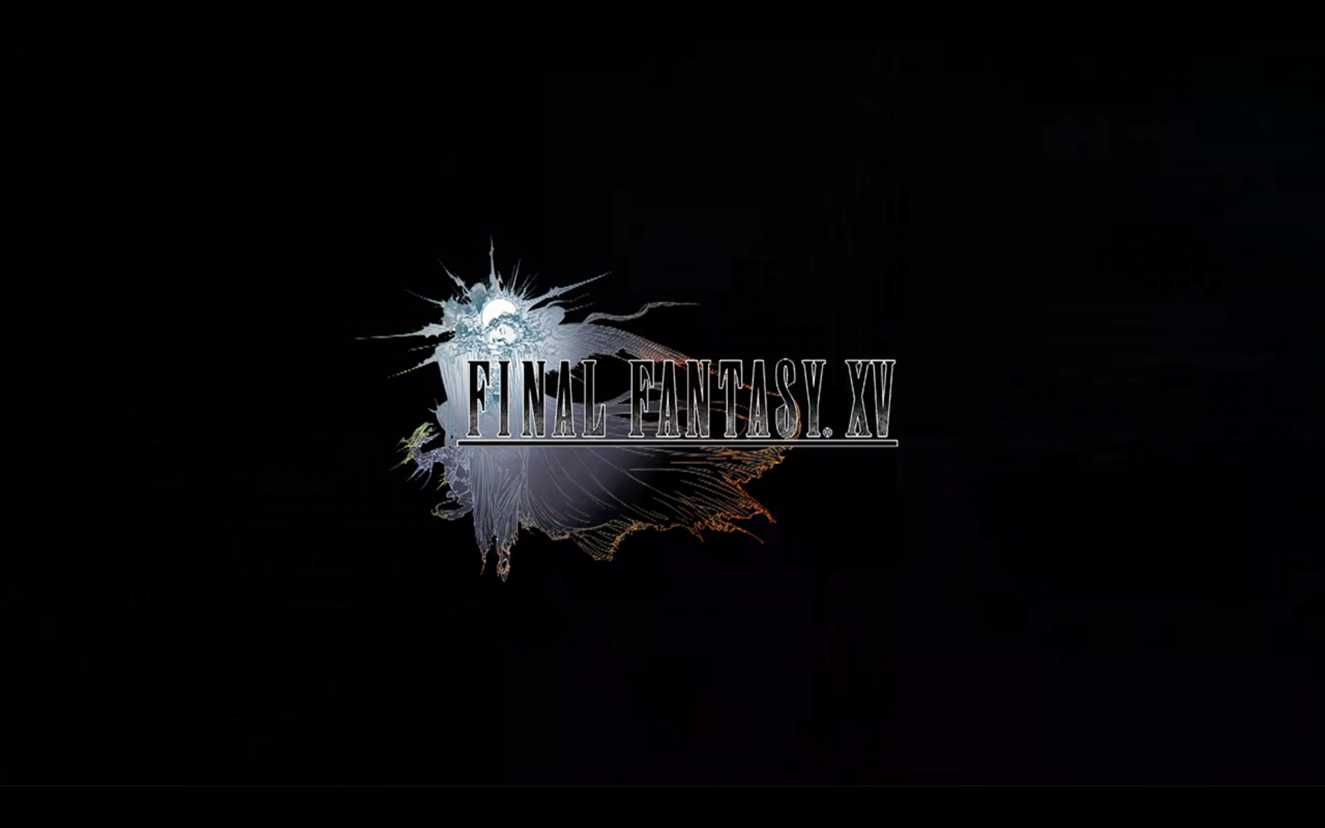 Final Fantasy Logo Title Wallpaper