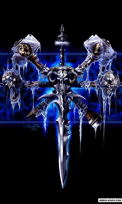 Skull Sword HD Wallpaper To Your Mobile Phone Or Tablet
