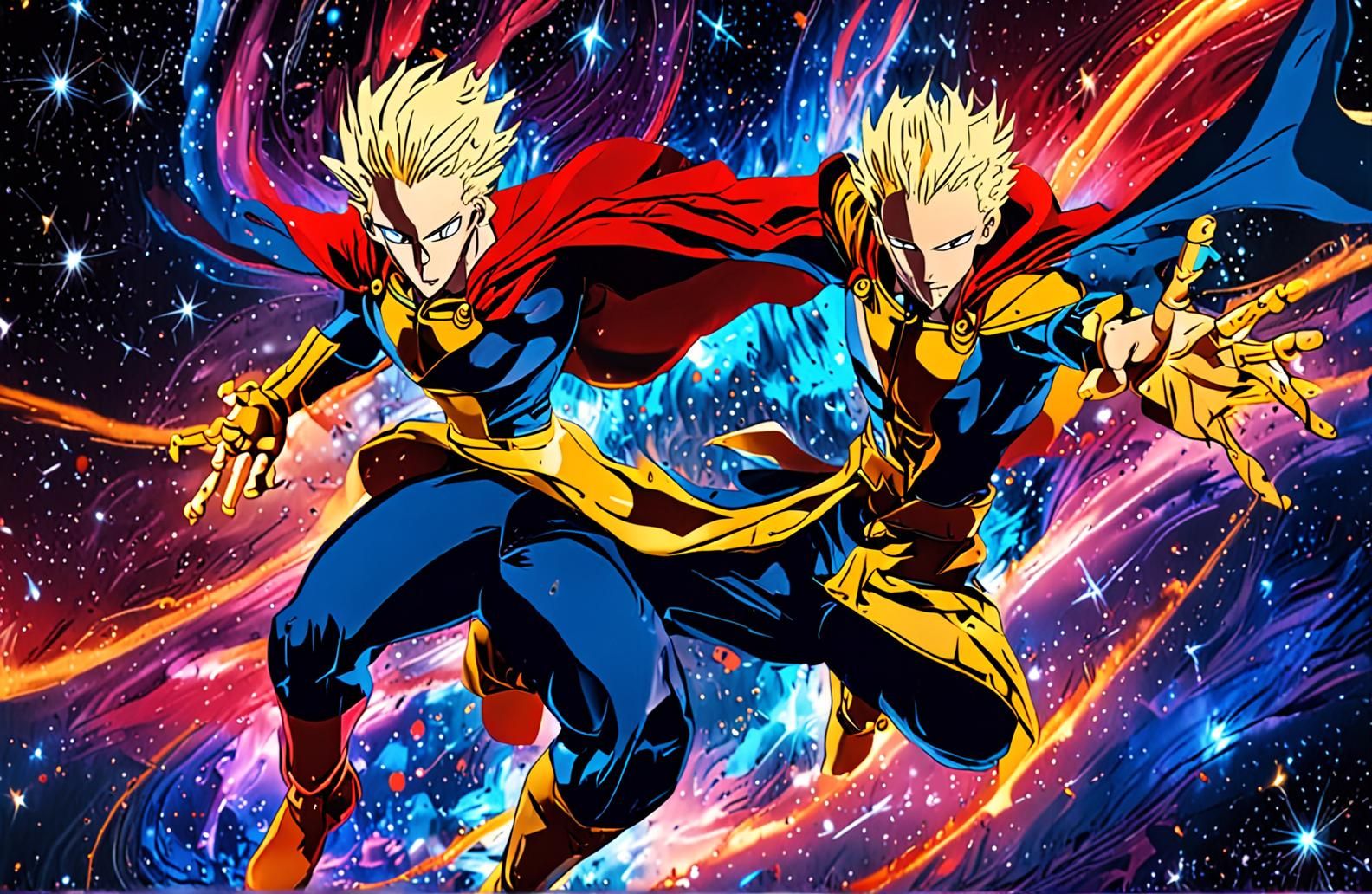 Cosmic Garou Wallpaper