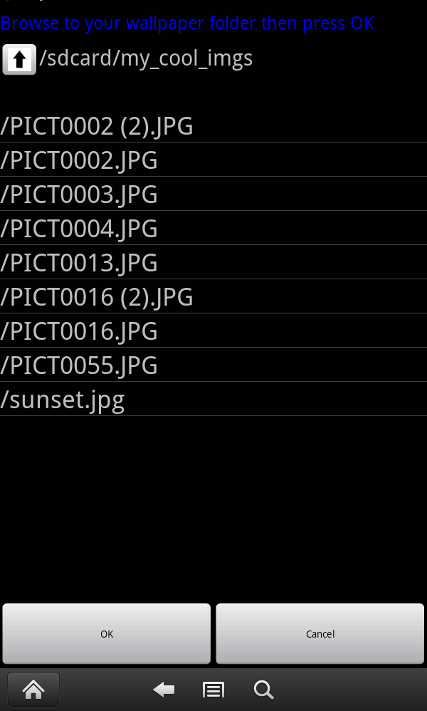 Free download For Wallpaper Folder mode My Kindle Wallpaper will choose