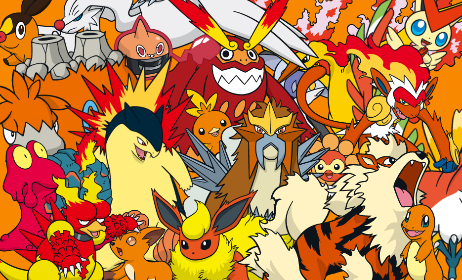 Fire Pokemon Wallpaper Blast Red By