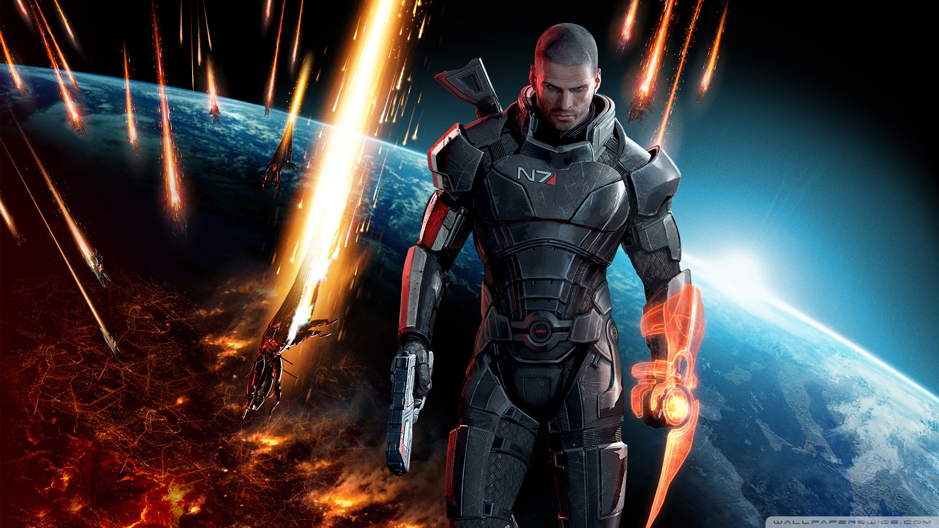  50 Mass Effect Trilogy Wallpapers WallpaperSafari