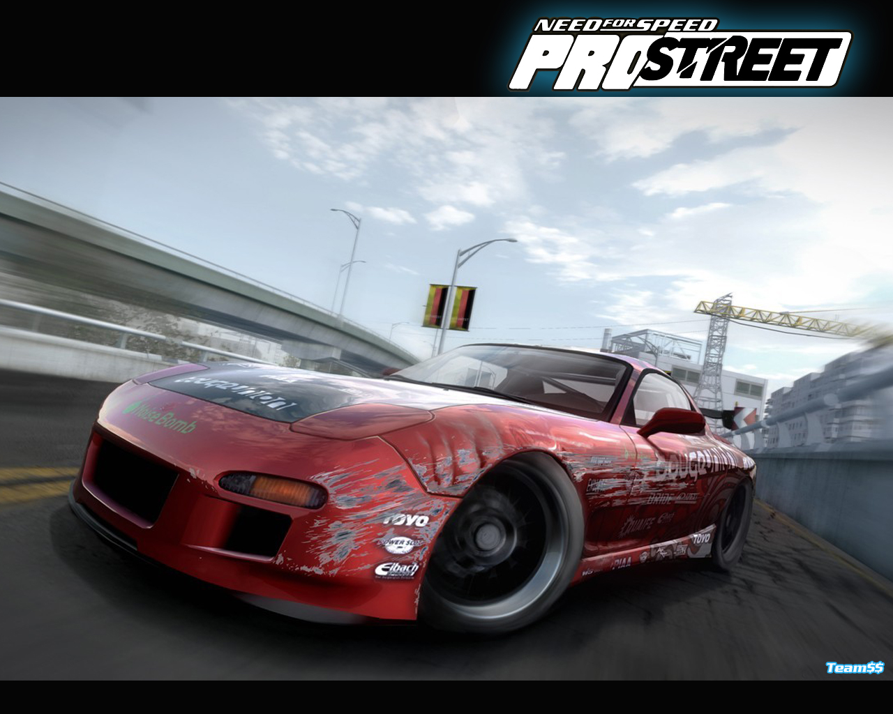 Need For Speed Pro Street Wallpaper Widescreen Desktop Background