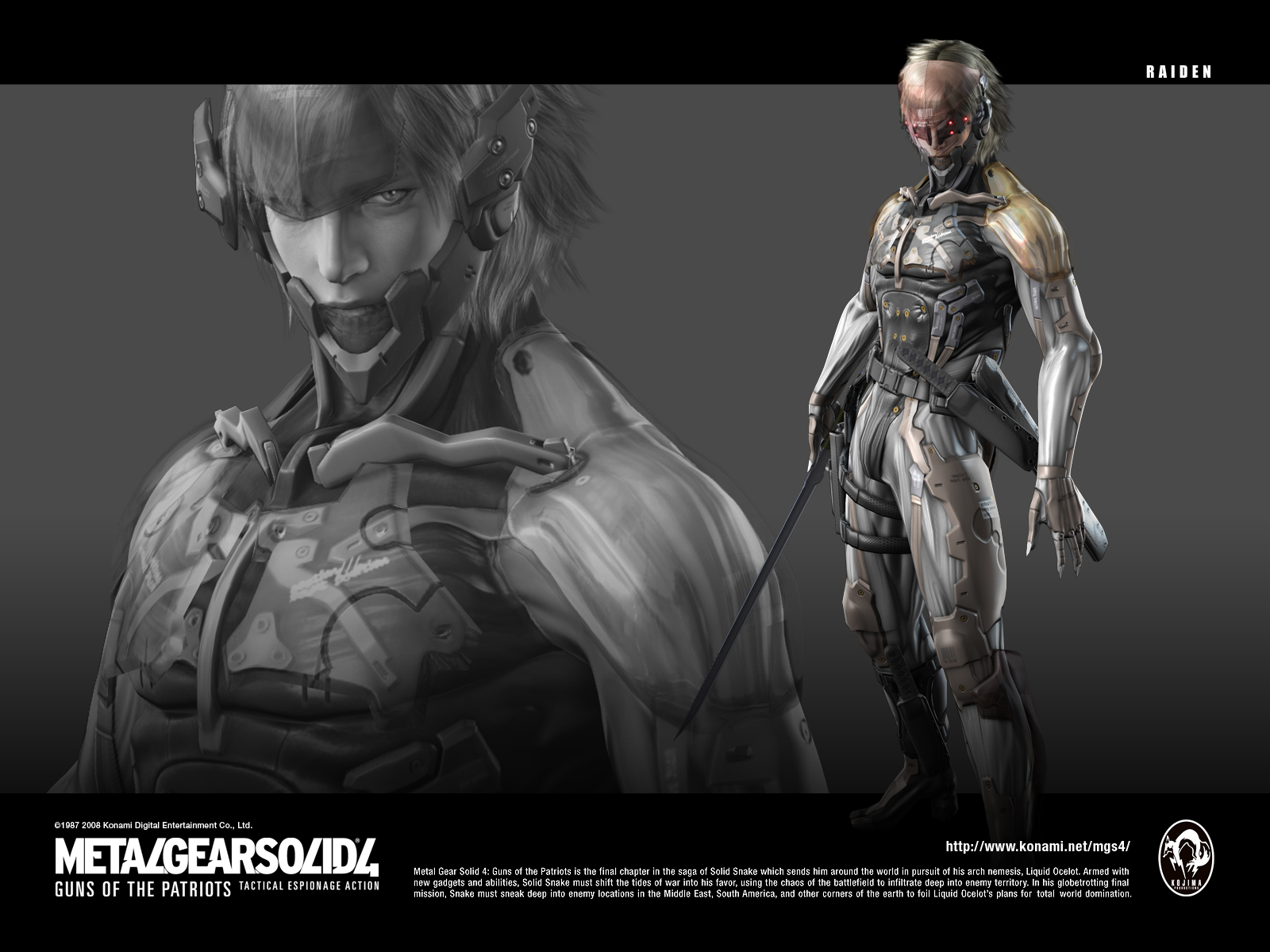 Thread Raiden Metal Gear Solid Wallpaper