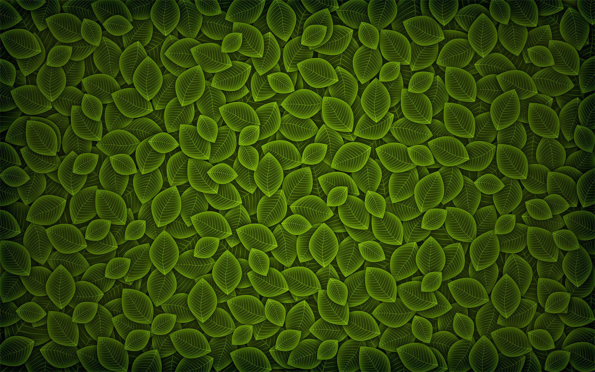 Green Leaf Pattern Wallpaper Image Pictures Becuo