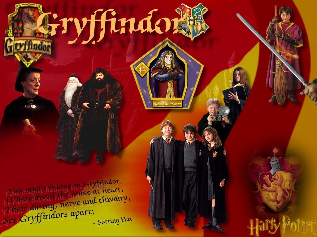 Harry Potter Gryffindor Wallpaper 1024x768
