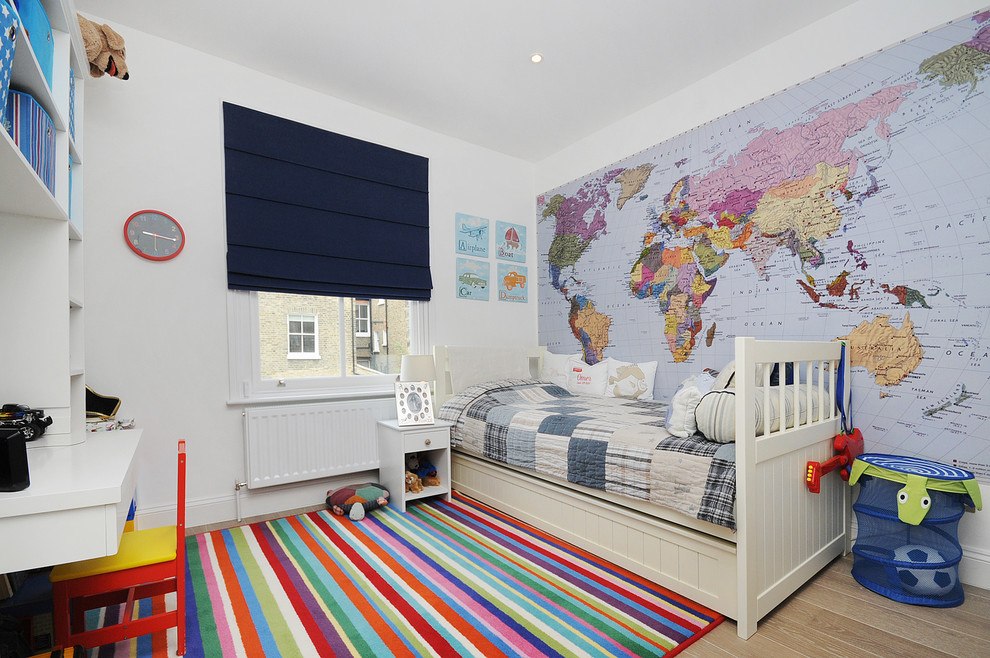 World Map Wallpaper For Kids Rooms Decorating Ideas Image In