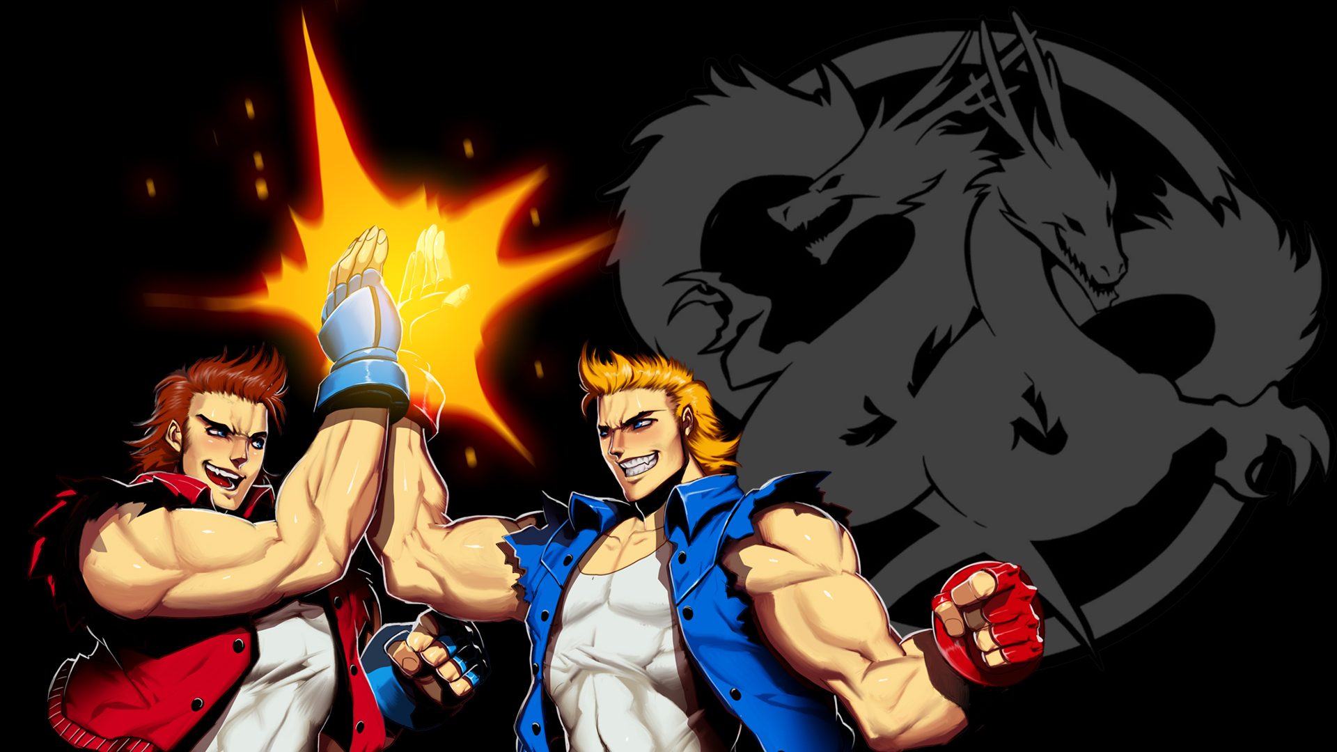 Wallpaper From Double Dragon Neon