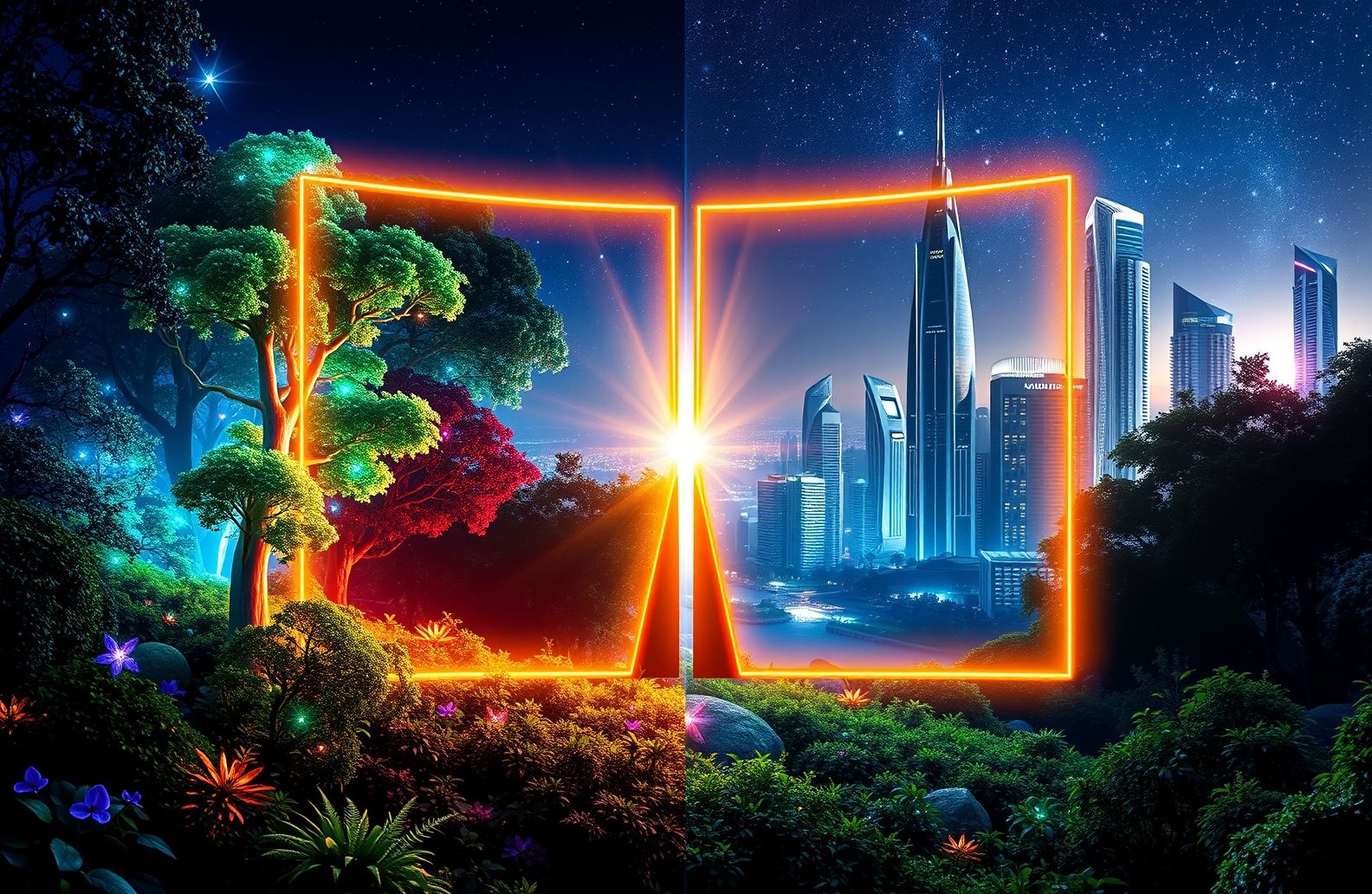 Portal Dual Screen Wallpaper