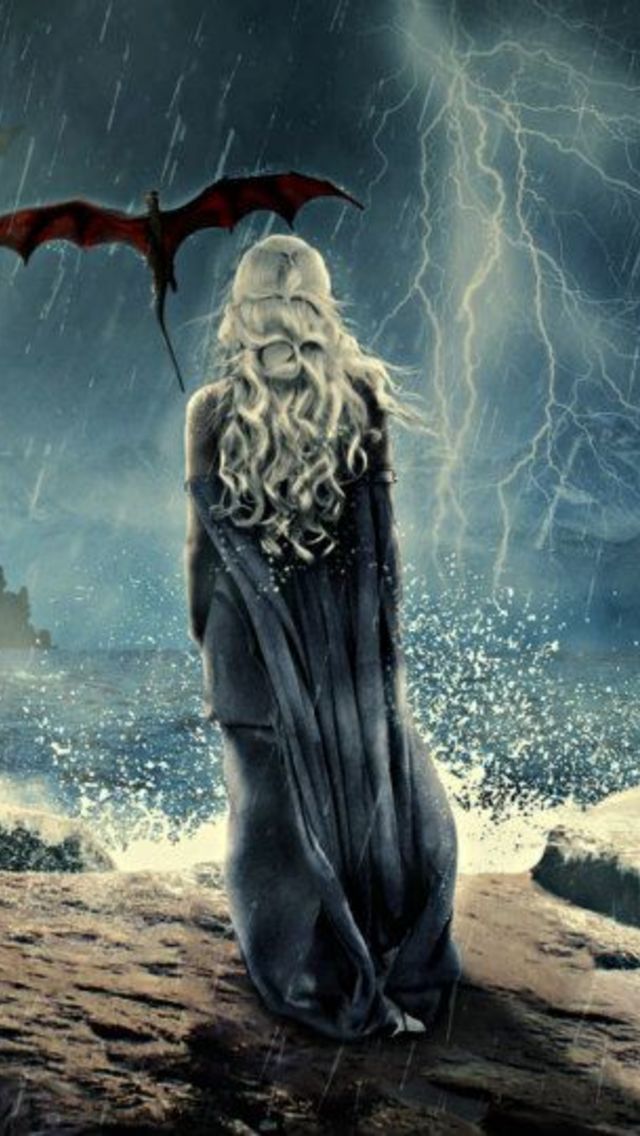 Game of Thrones   Dragons Wallpaper for iPhone 5 640x1136