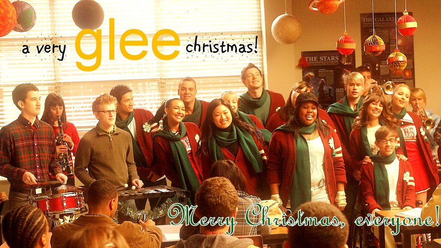 Glee Christmas By Szynszyla