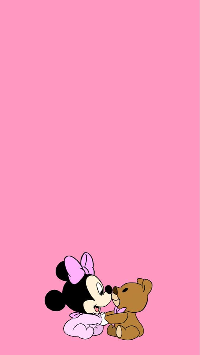 Minnie Mouse Pink Wallpaper