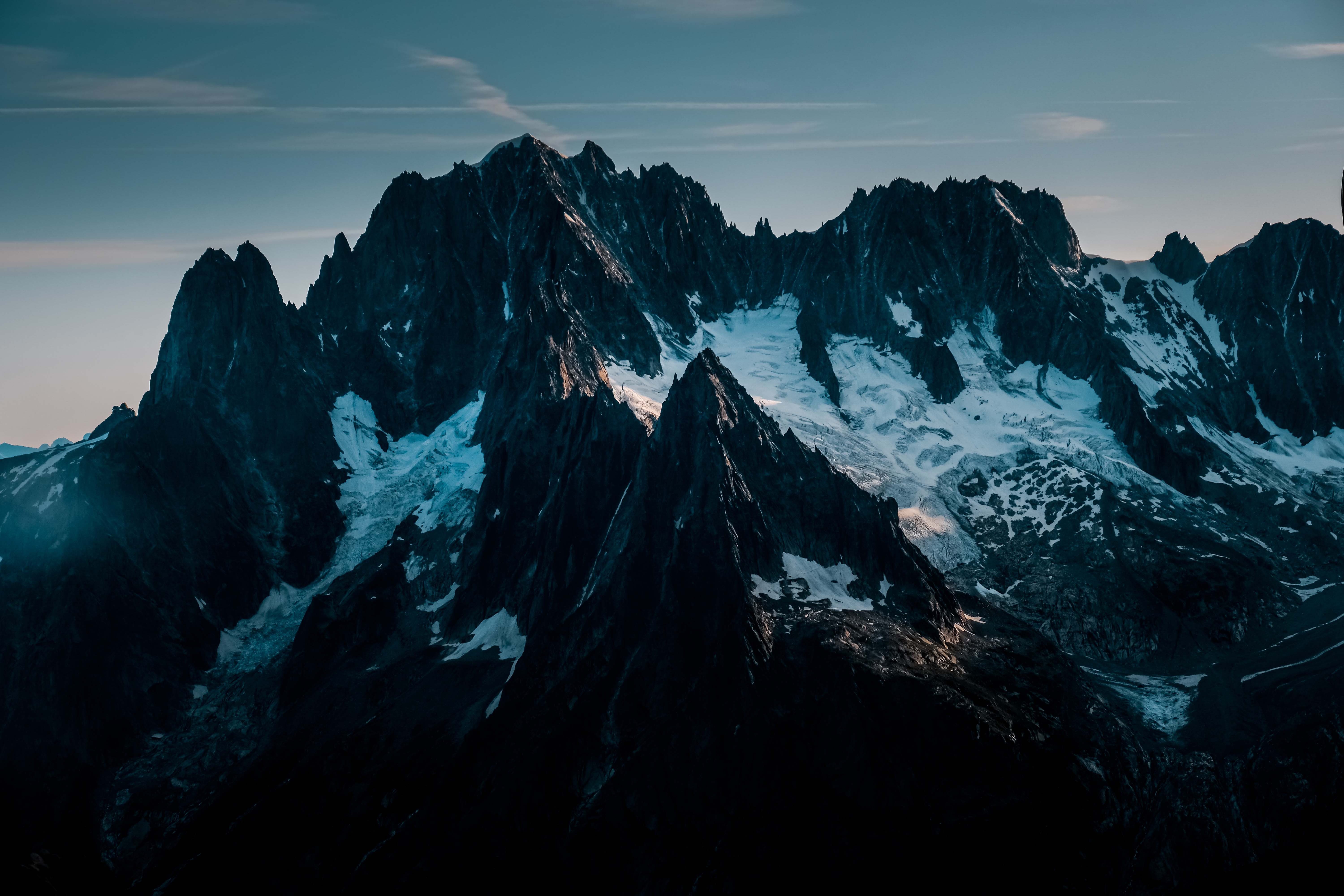 Snow Covered Mountains 5k Wallpaper HD Nature 4k Image Photos