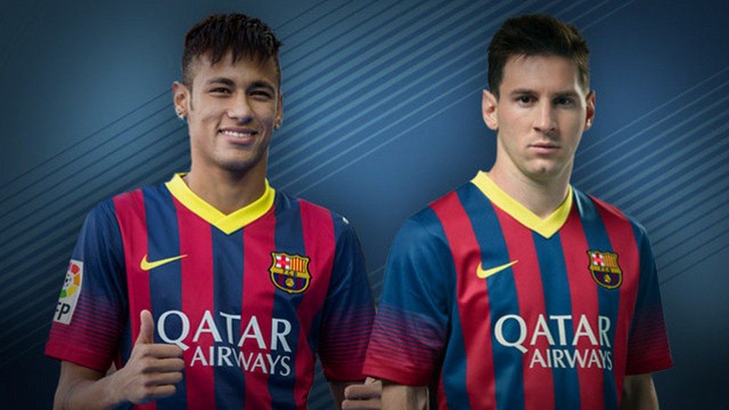 Home Soccer Wallpaper Neymar Lionel Messi Barcelona