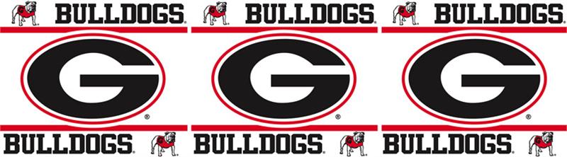 University Of Georgia Merchandiseuga Bulldogs Wallpaper Border