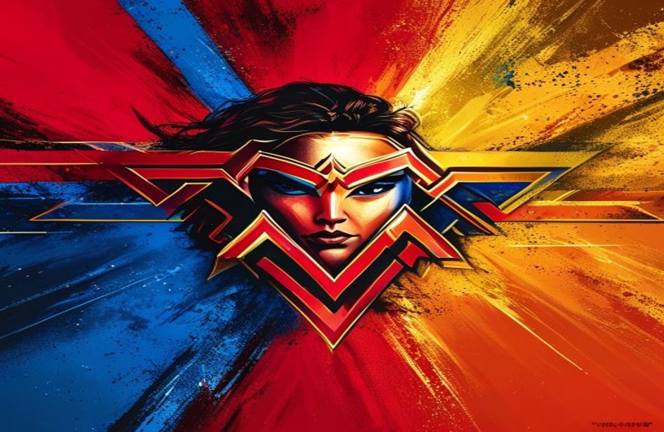 Wonder Woman Logo Wallpaper