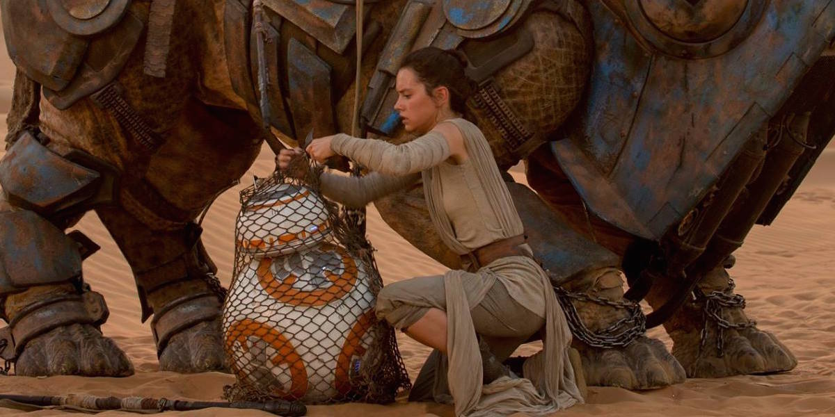 Similarly Rey Seems To Have An Affinity With Droids And Is Capable