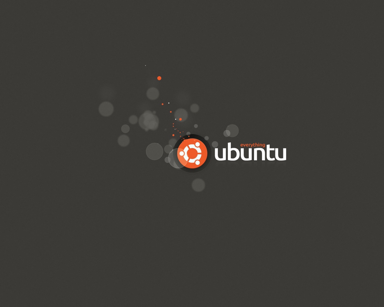 Download wallpaper 1280x1024 ubuntu everything logo background