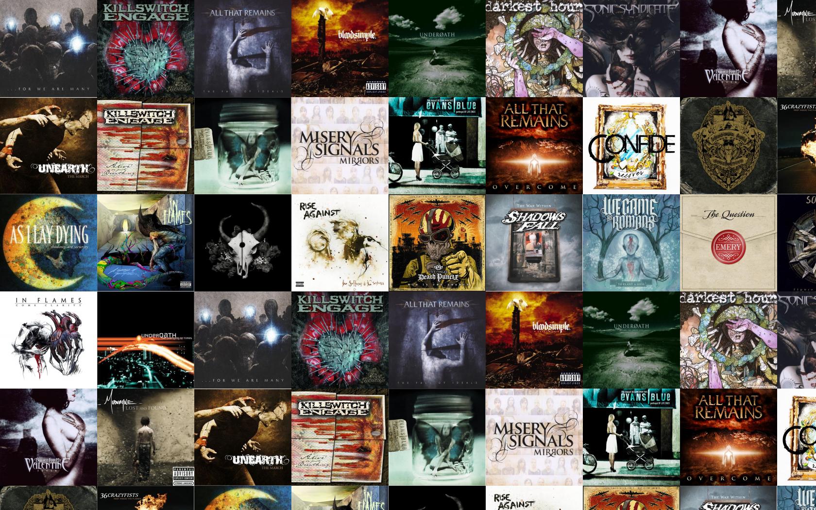 All That Remains For We Are Many Killswitch Wallpaper Tiled Desktop