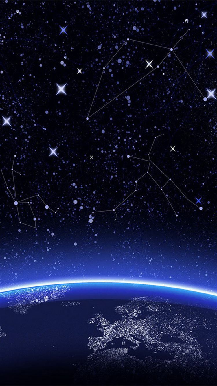 Constellation Space iPhone Wallpaper