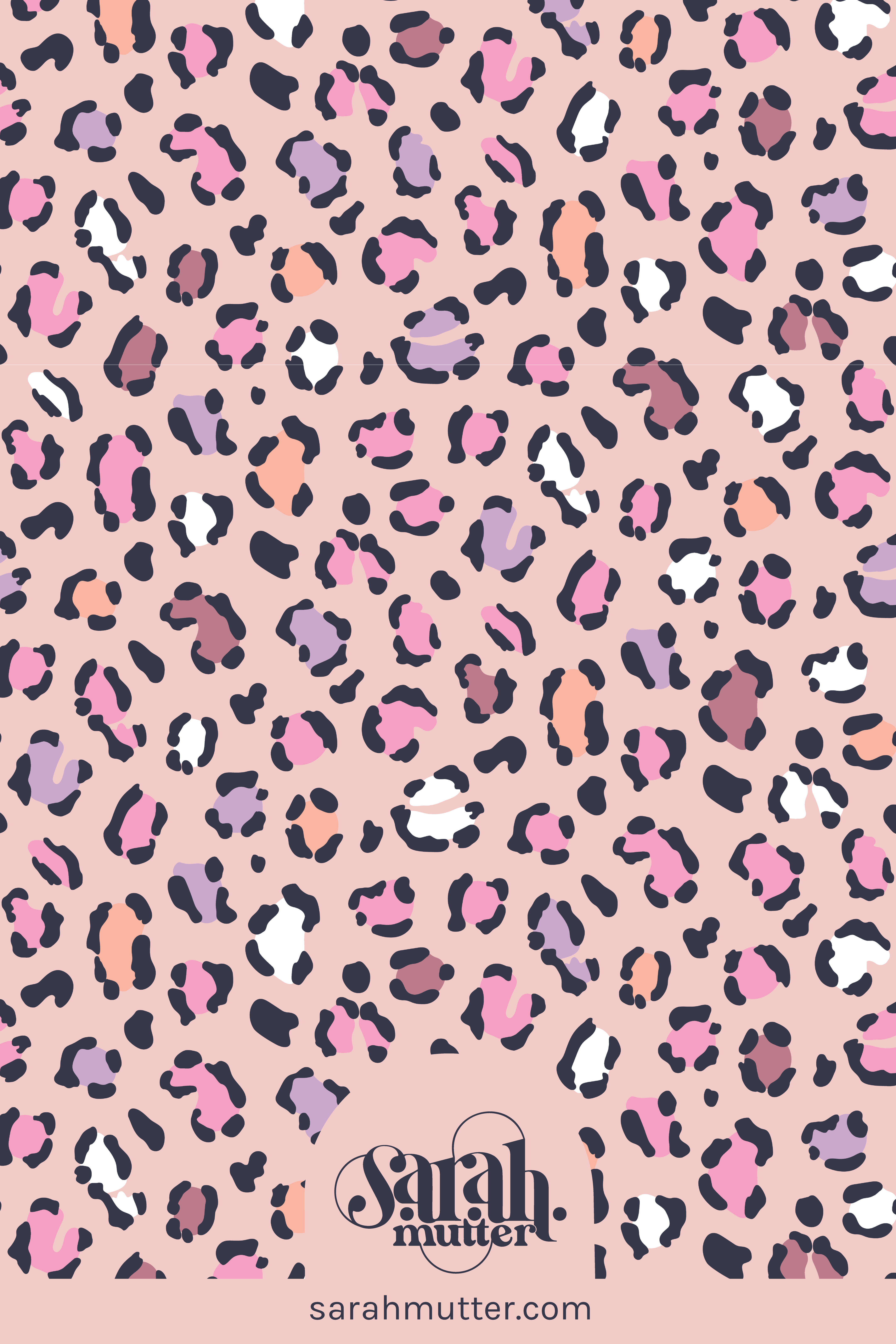 Colorful Fabrics Digitally Printed By Spoonflower Coco Leopard