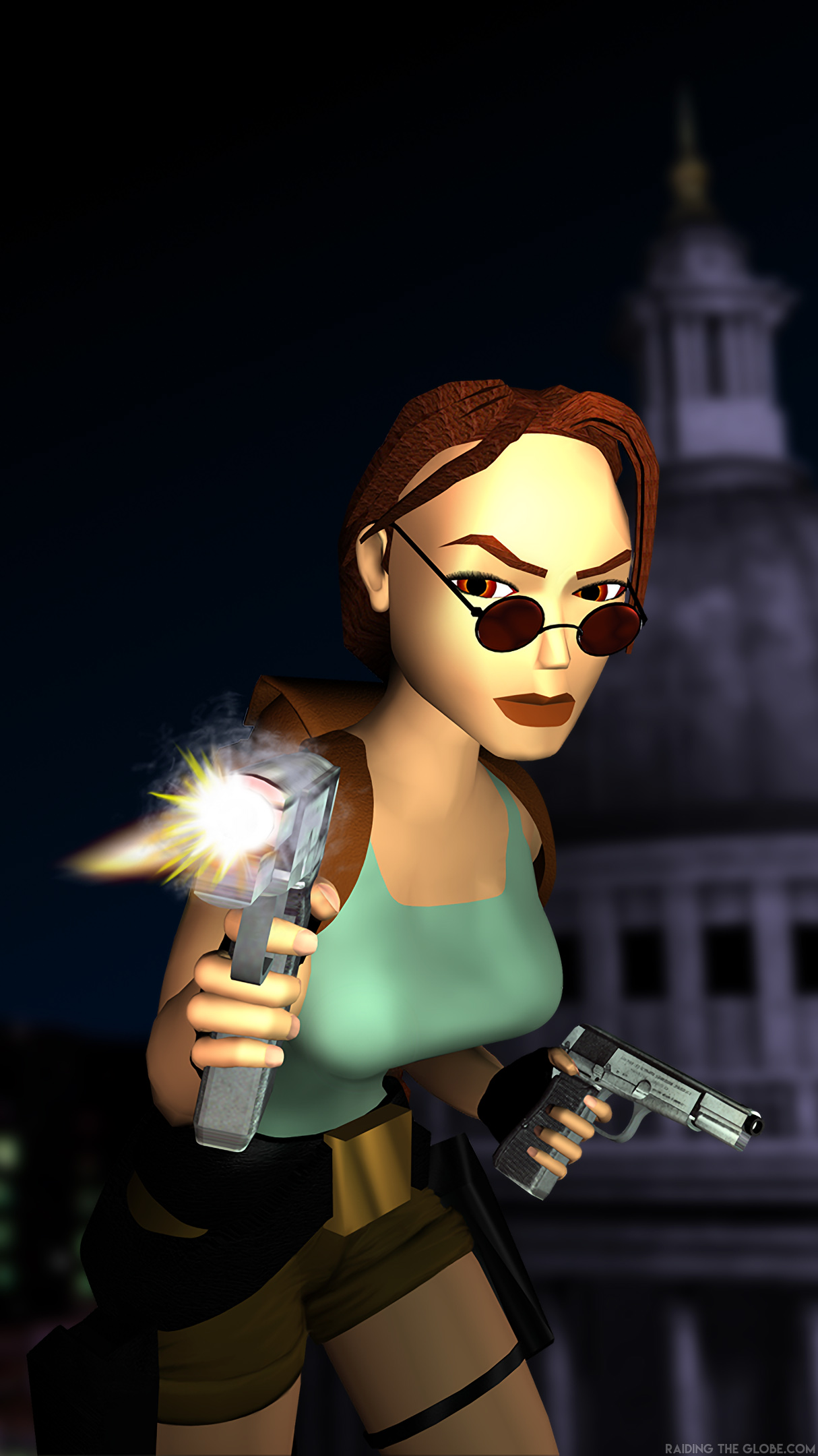 Classic Tomb Raider Mobile Wallpaper