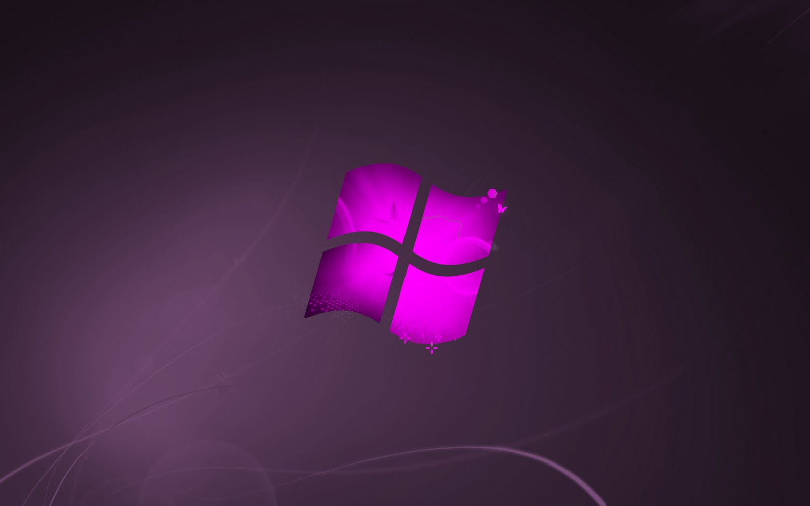 Beautiful Purple Windows Wallpaper Full HD IwallHD