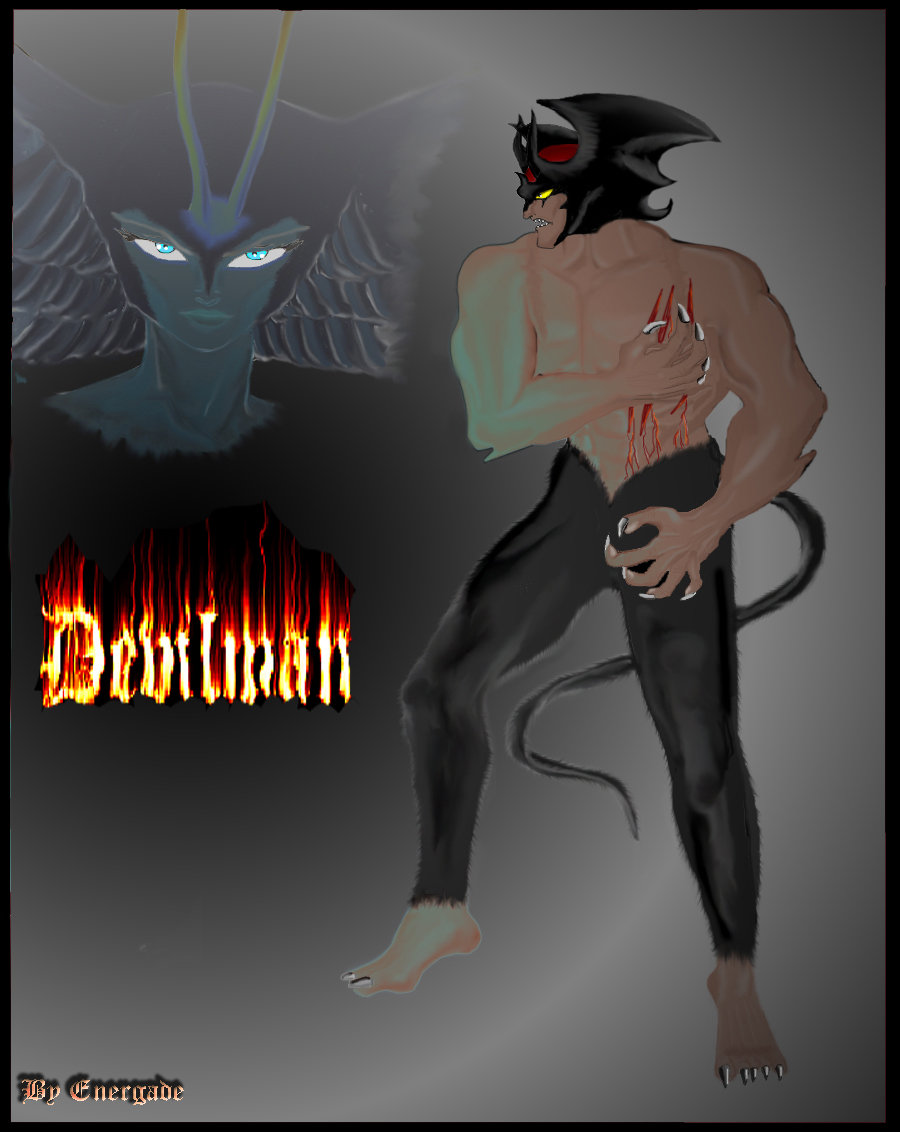 Devilman And Selene By Energade