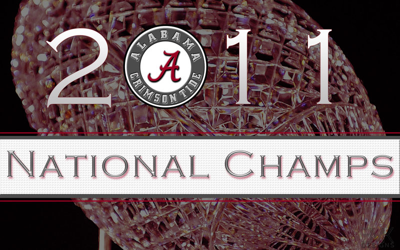 National Champions Alabama Crimson Tide By Esksmith77 On