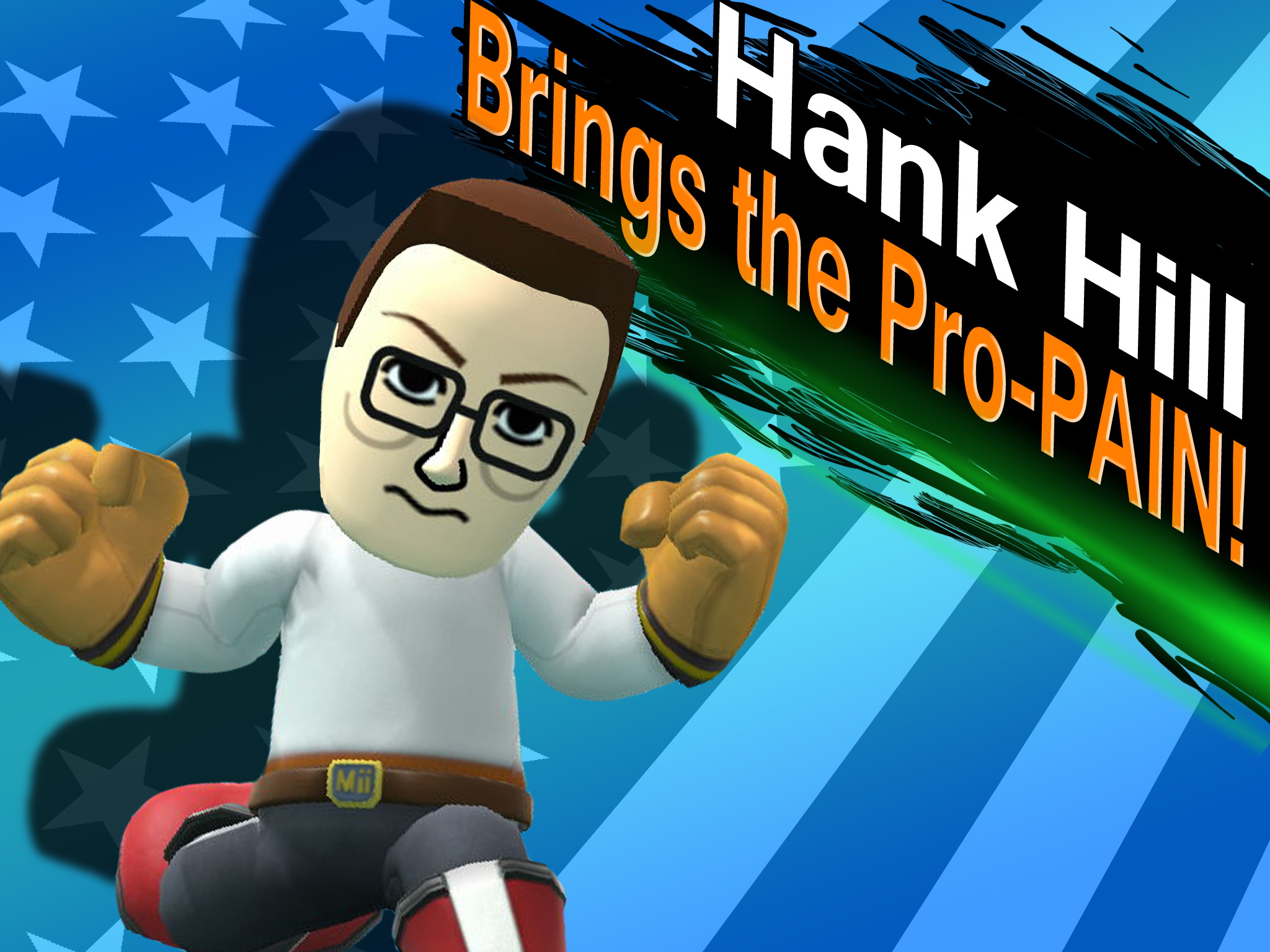 Hank Hill Brings The Pro Pain By Nickguillory