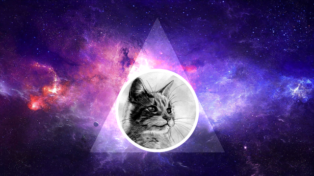 Illuminati Galaxy Cat