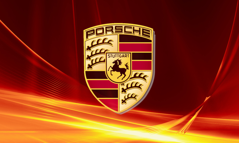 Porsche Logo Wallpaper for 800x480