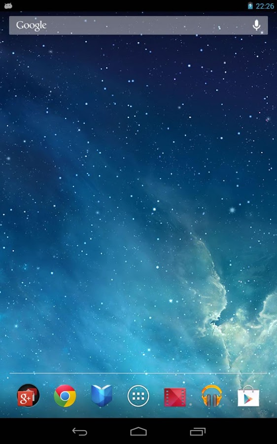 Parallax Live Wallpaper Nebula Galaxy Background With 3d