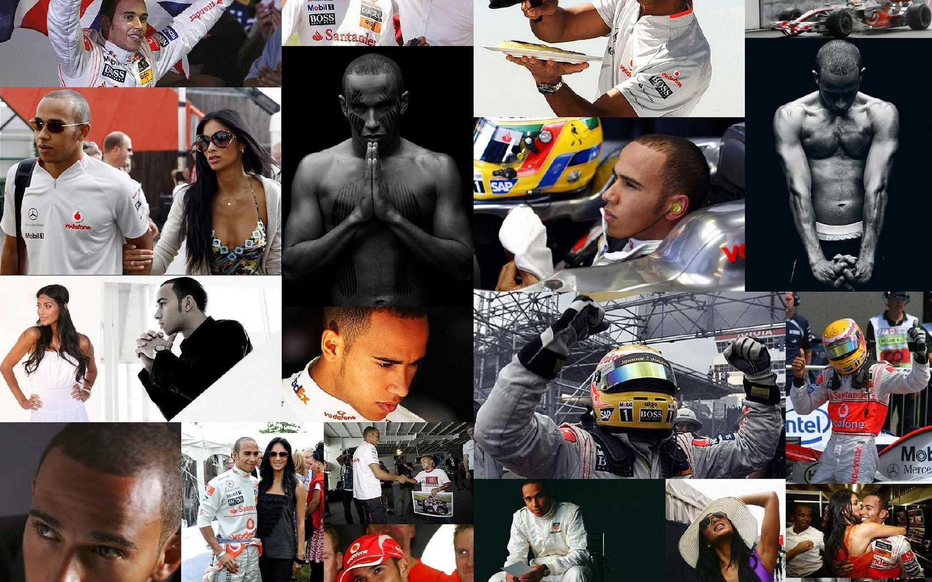 Lewis Collage   Lewis Hamilton fond dcran 30858132   fanpop