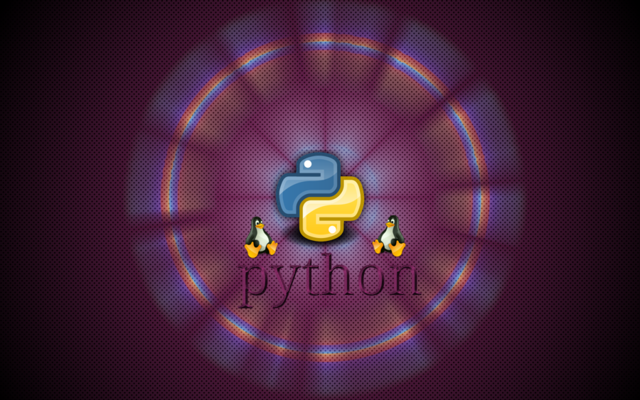 python wallpaper by petux7