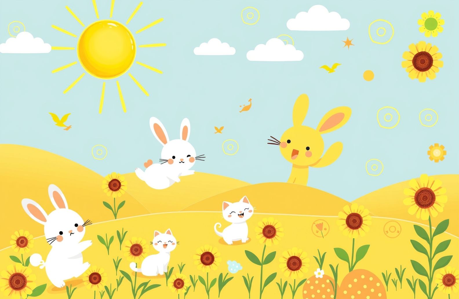 Cute Yellow Wallpaper