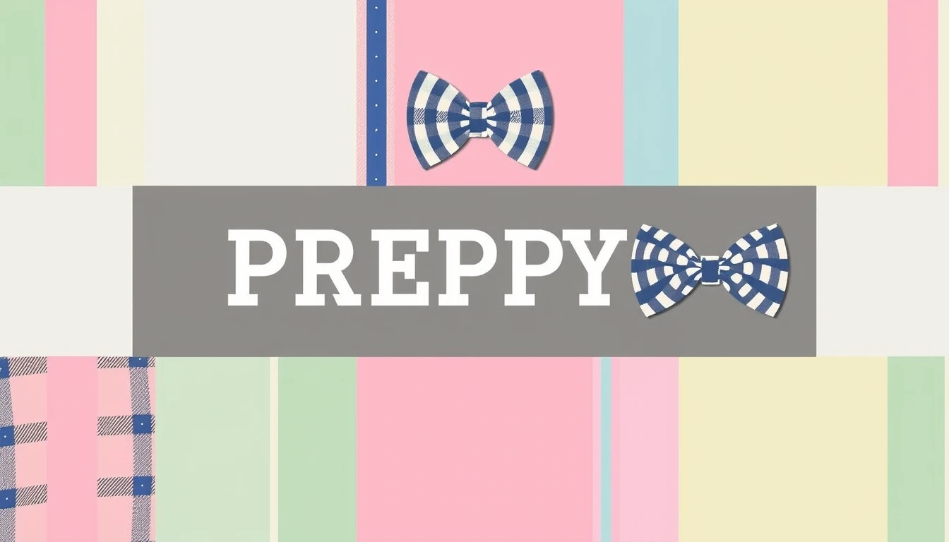 Preppy C Wallpaper