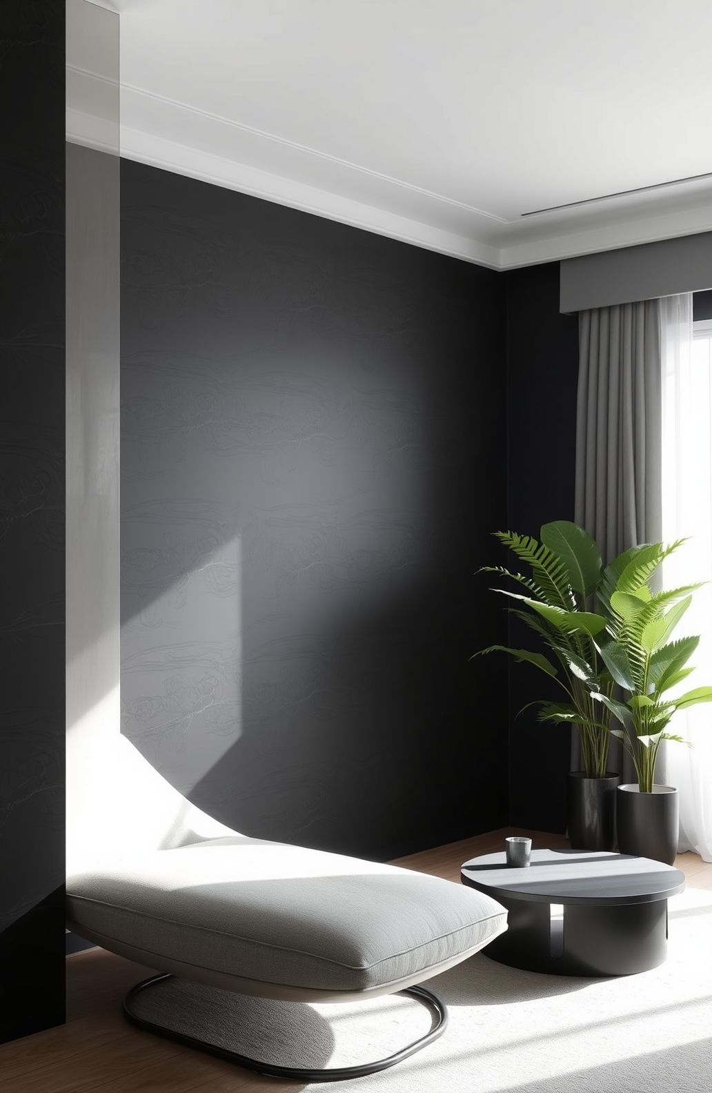 Matte Black Wallpaper