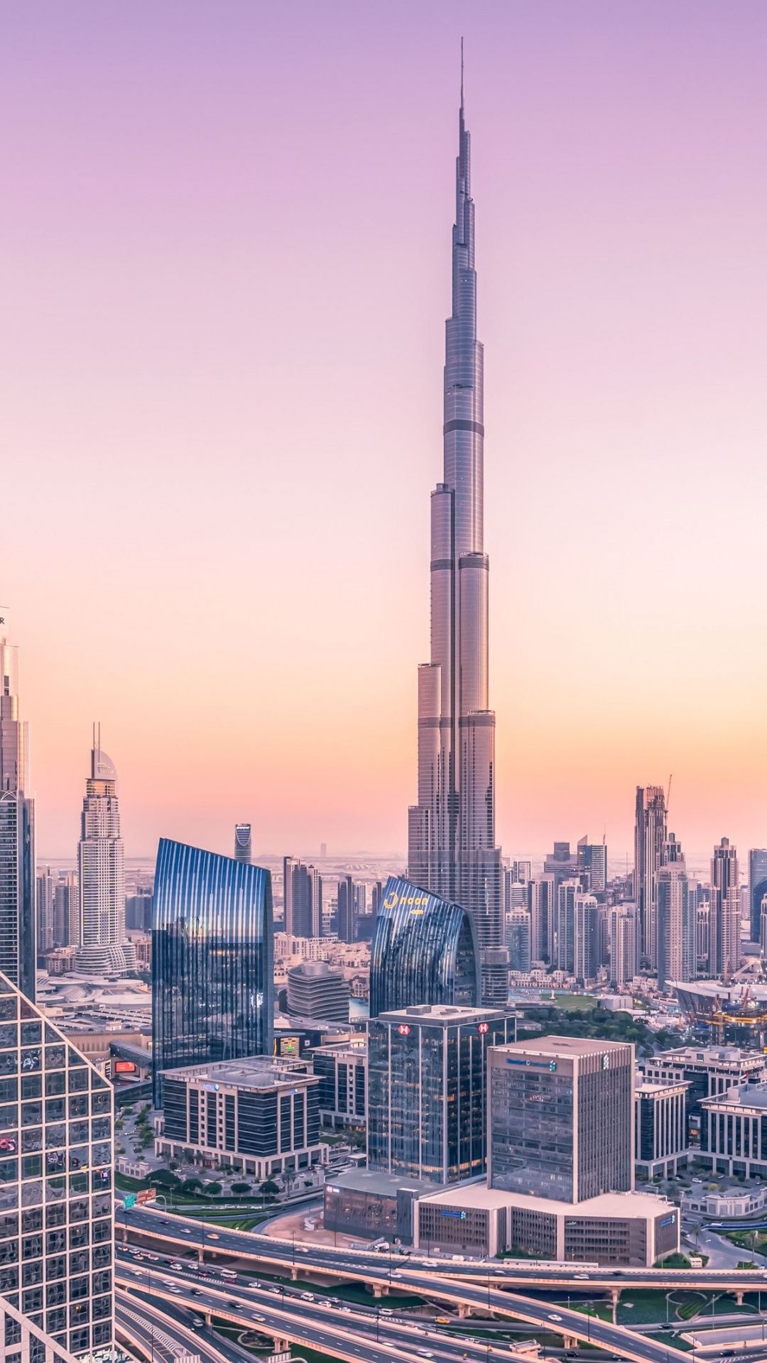 Dubai Urban Town Buildings Cityscape Wallpaper