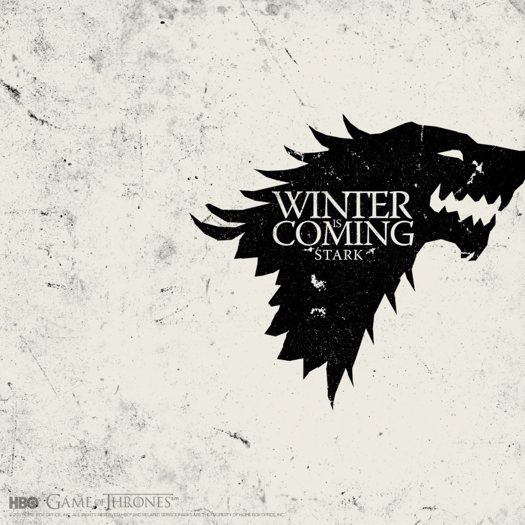 Winter Is Ing Arms House Stark Wallpaper