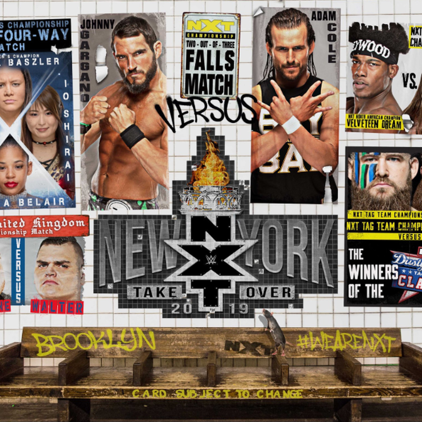The Nxt Takeover New York Poster Is Incredible Cageside Seats