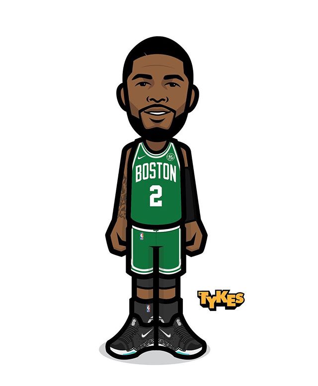 Kyrie Irving Boston Celtics Tyke The Have