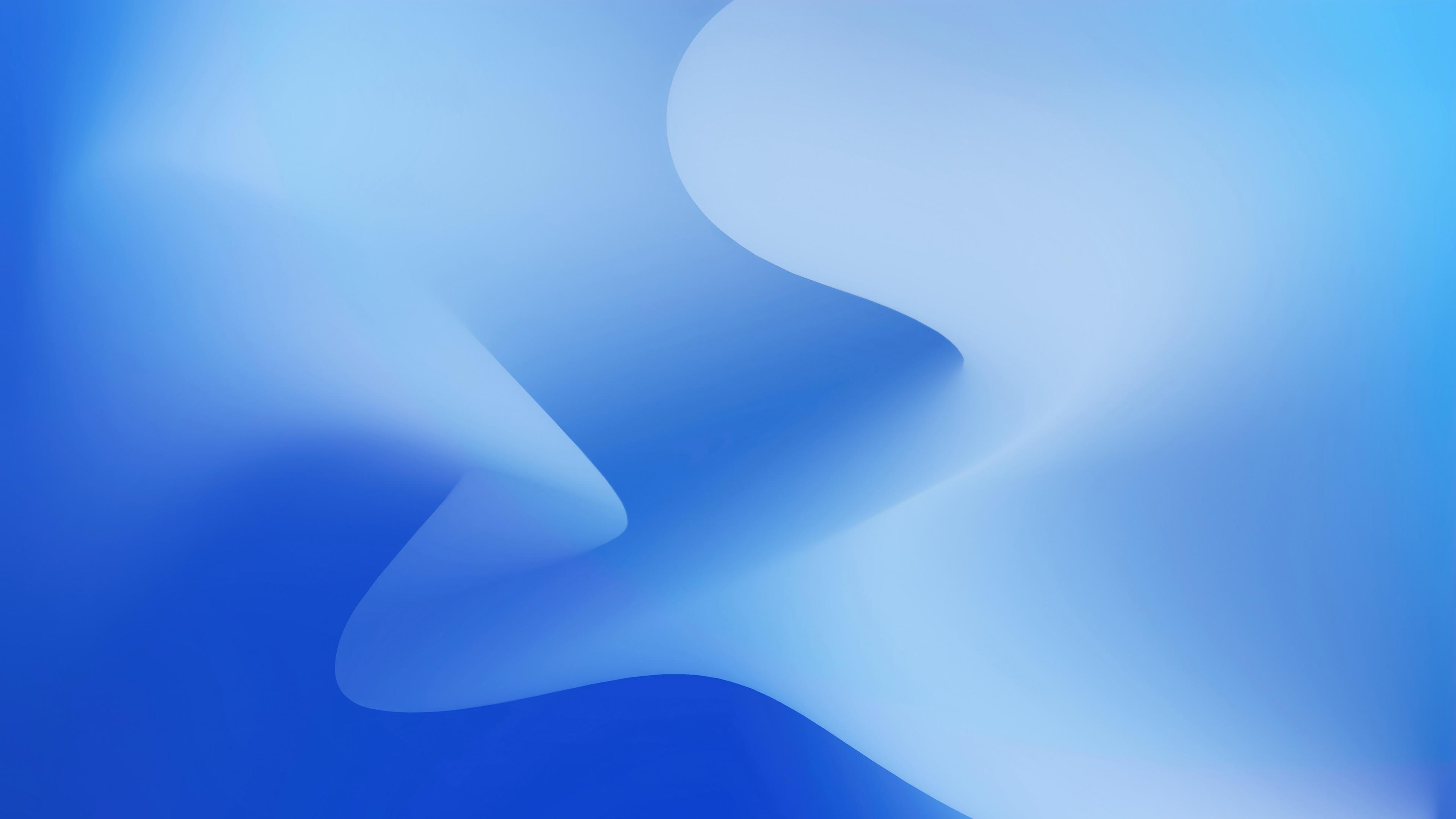 iPhone Abstract Ios Blue 4k Wallpaper HD Phone 390h