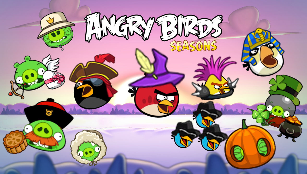 Angry Birds Seasons Remastered Wallpaper By Brianloudarts On