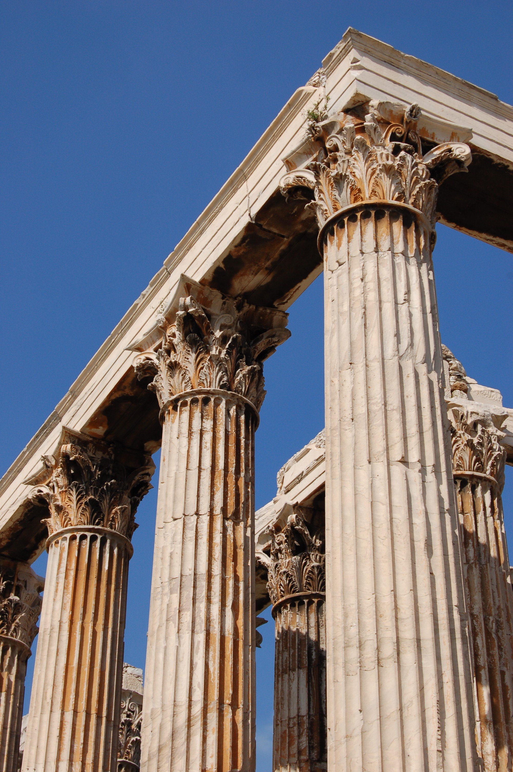 Greek Architecture Building Greece Ancient Temple Of Olympian