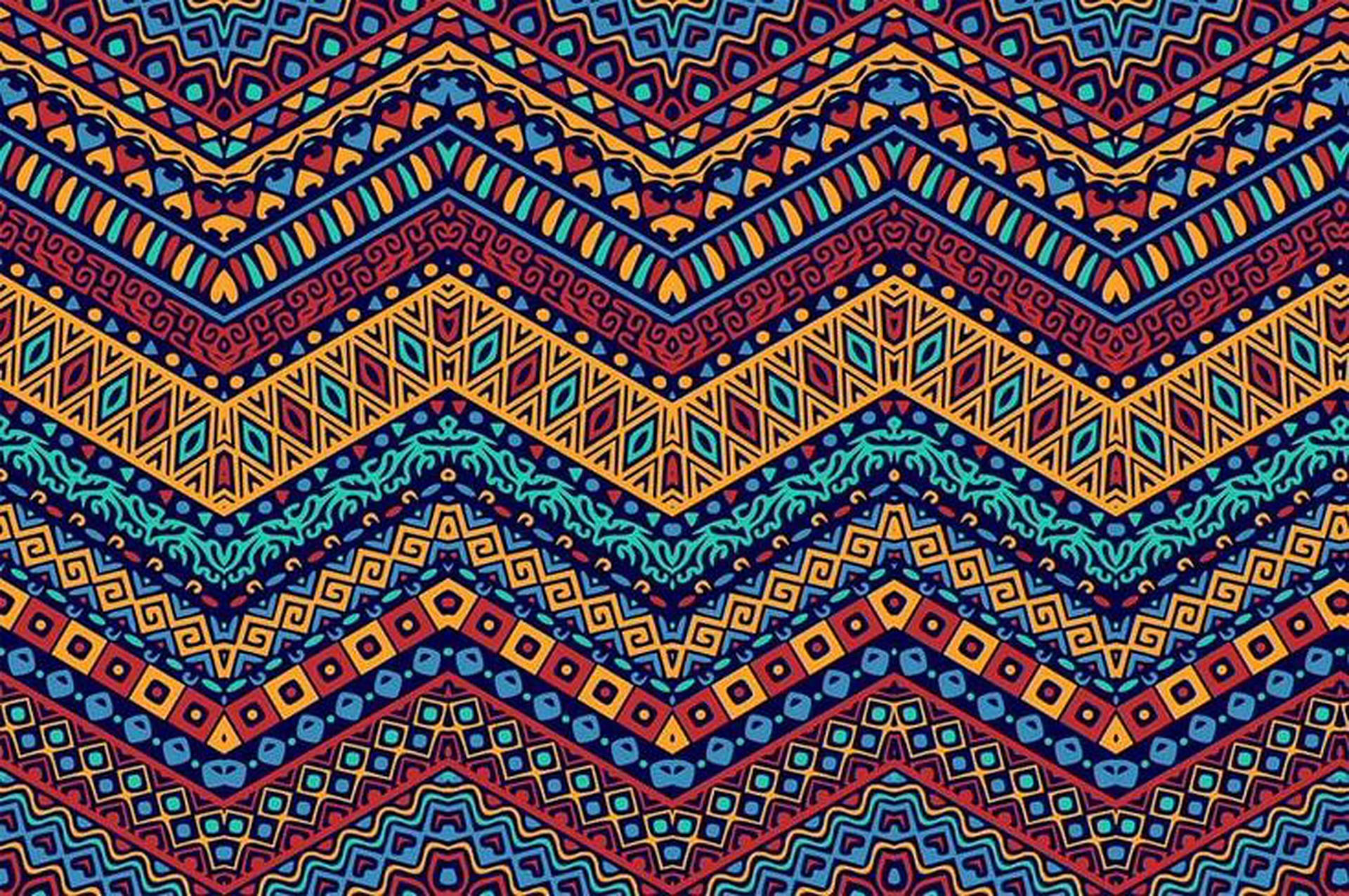 Tribal Pattern Wallpaper