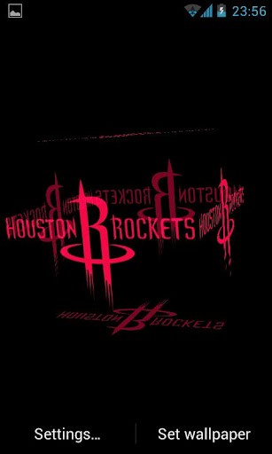 Houston Rockets Iphone 5 Wallpaper 3d houston rockets nba lwp