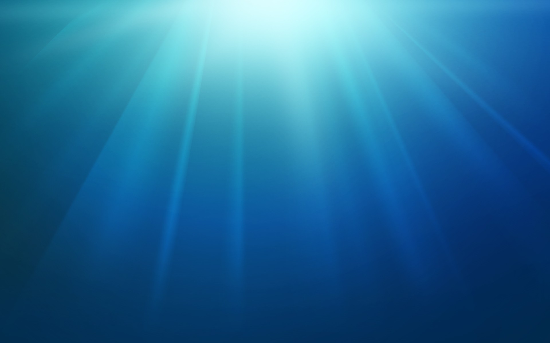 Underwater Ray Of Light Wide Image Abstract 3d