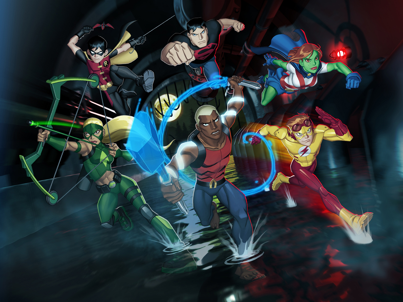 Young Justice Wallpapers  Top Free Young Justice Backgrounds   WallpaperAccess